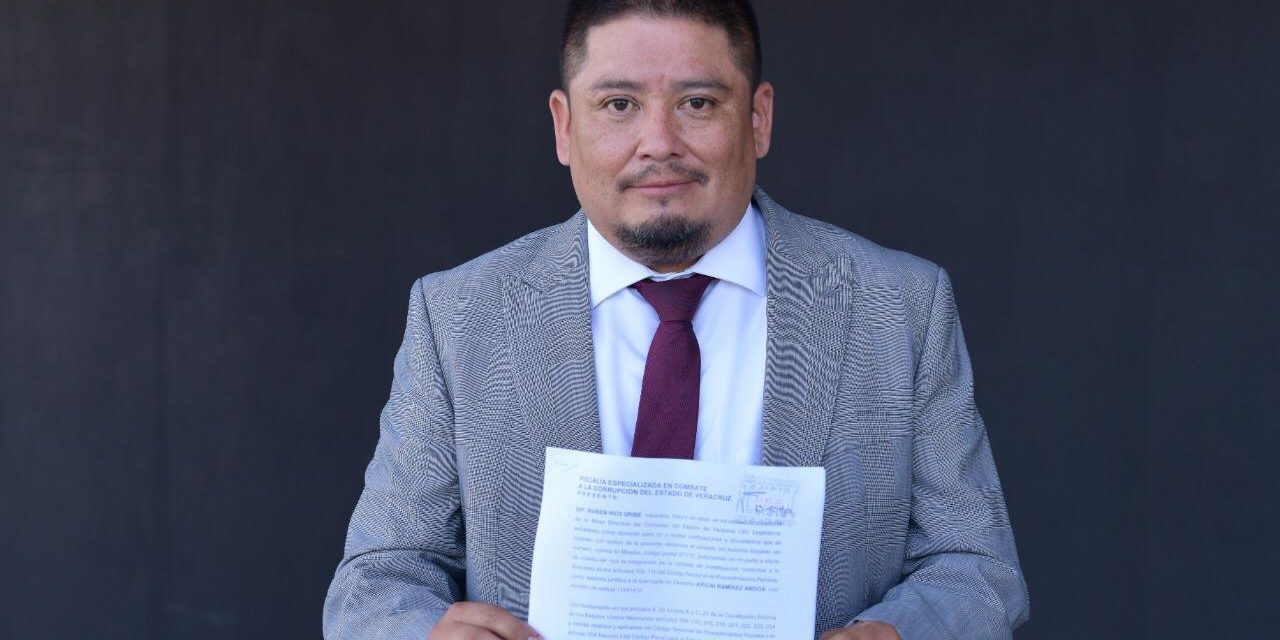 Denuncia diputado Rubén Ríos a Alcalde de Orizaba; por usurpación de funciones