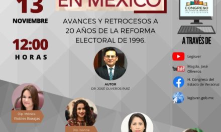 Impartirá magistrado José Oliveros ponencia de Justicia Electoral en México, avances y retrocesos a 20 años de la reforma electoral de 1996