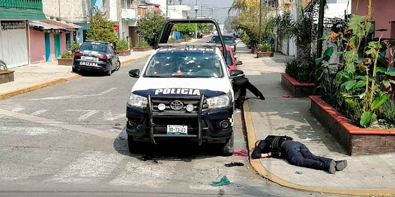 200 MIL PESOS POR CADA POLICÍA MUERTO EN ORIZABA