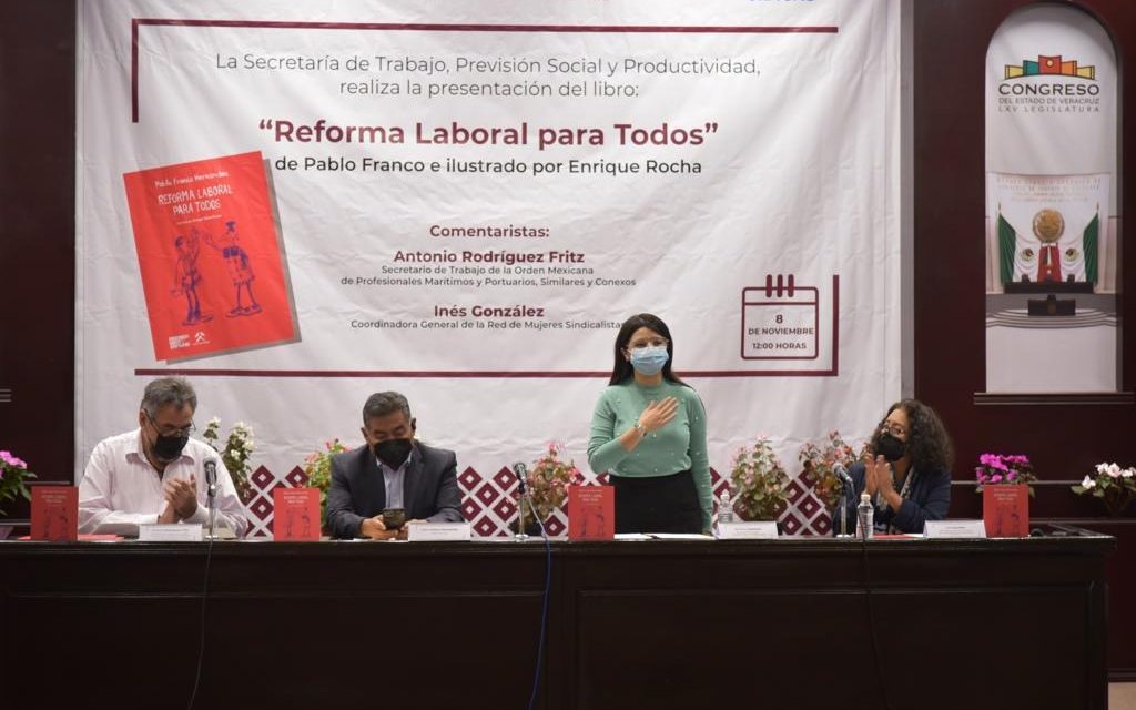 Presentan en el Congreso libro sobre reforma laboral