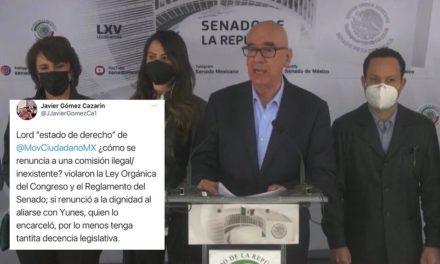 Gómez Cazarín pide “decencia legislativa” a Dante al renunciar a Comisión ilegal