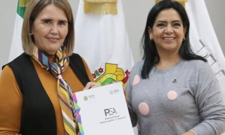 Recibe Presidenta del Congreso la Política Estatal Anticorrupción