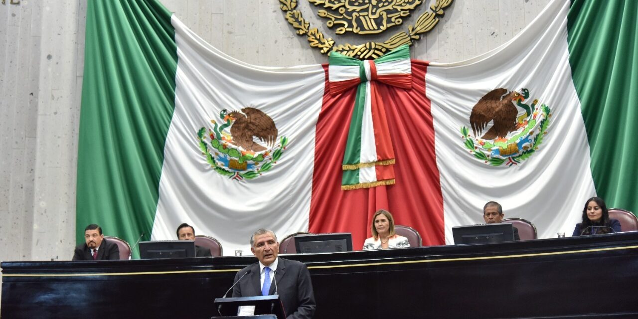 Dialogan Congreso y Gobernador con el Secretario de Gobernación