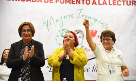 Congreso de Estado, comprometido con la brigada de lectura Mujeres Insurgentes