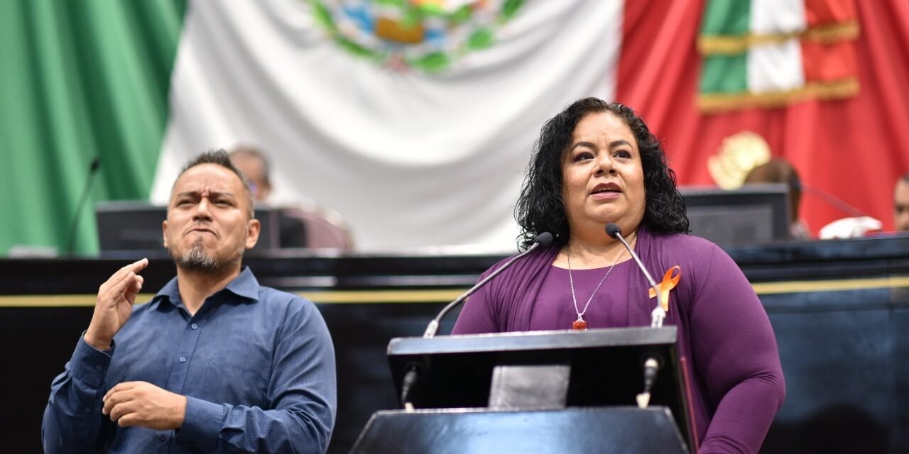 Exhorta diputada a unirse para tener una sociedad libre de violencia para la mujer