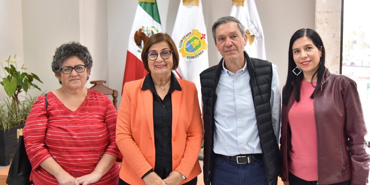 Recibe diputada Margarita Corro a integrantes del OBEME