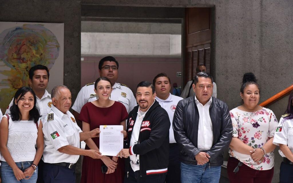 Recibe Congreso proyecto de reforma a la Ley de Bomberos