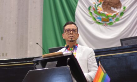 Se pronuncia diputade por continuar lucha contra la homofobia