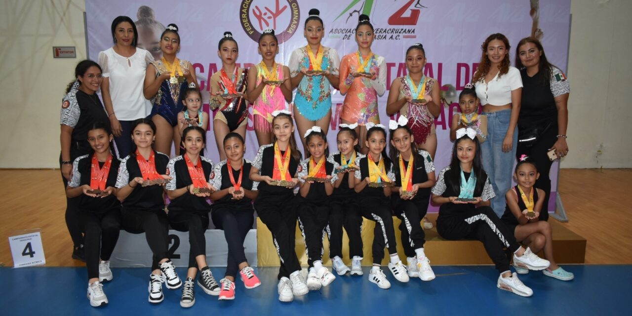 Academia Thaylex arrasa en Campeonato Estatal de Gimnasia Rítmica