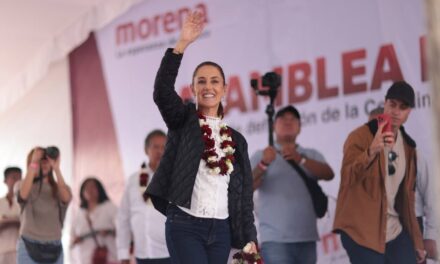 Claudia cerrará su campaña nacional en el Velódromo de Xalapa