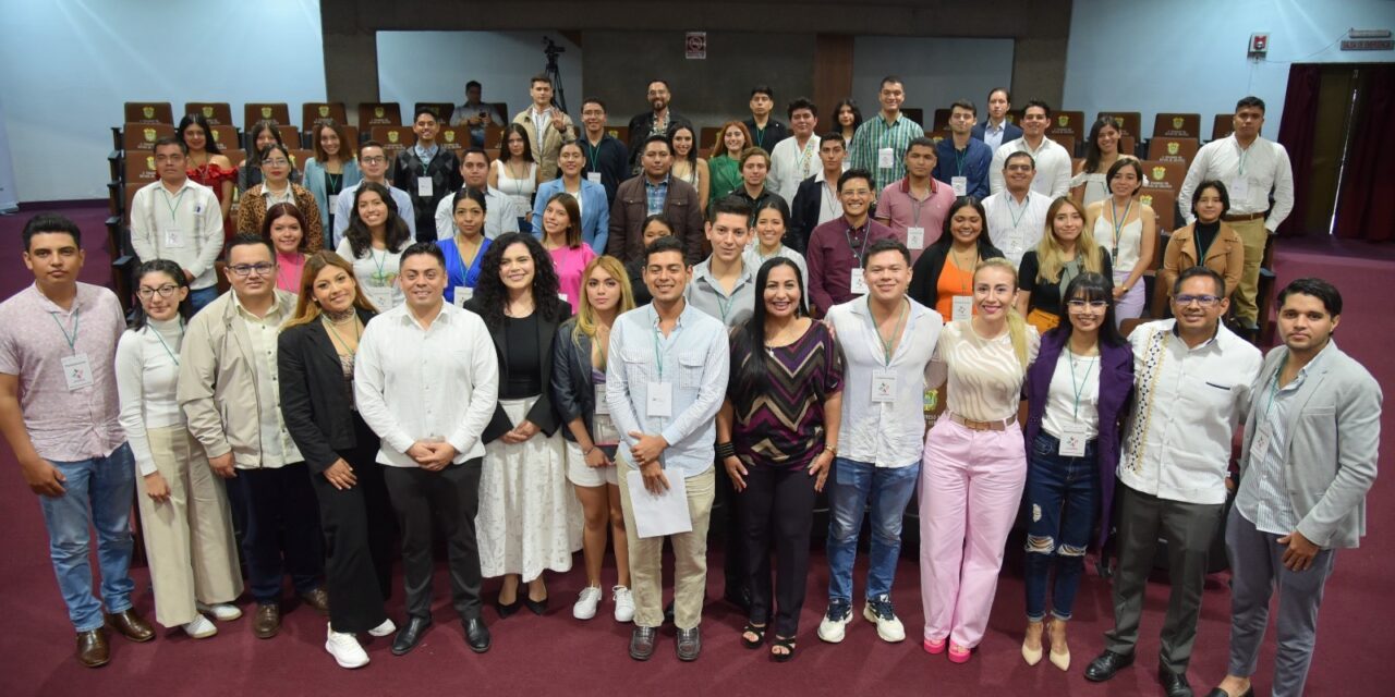 En el Congreso dan inicio actividades del XVIII Parlamento de la Juventud