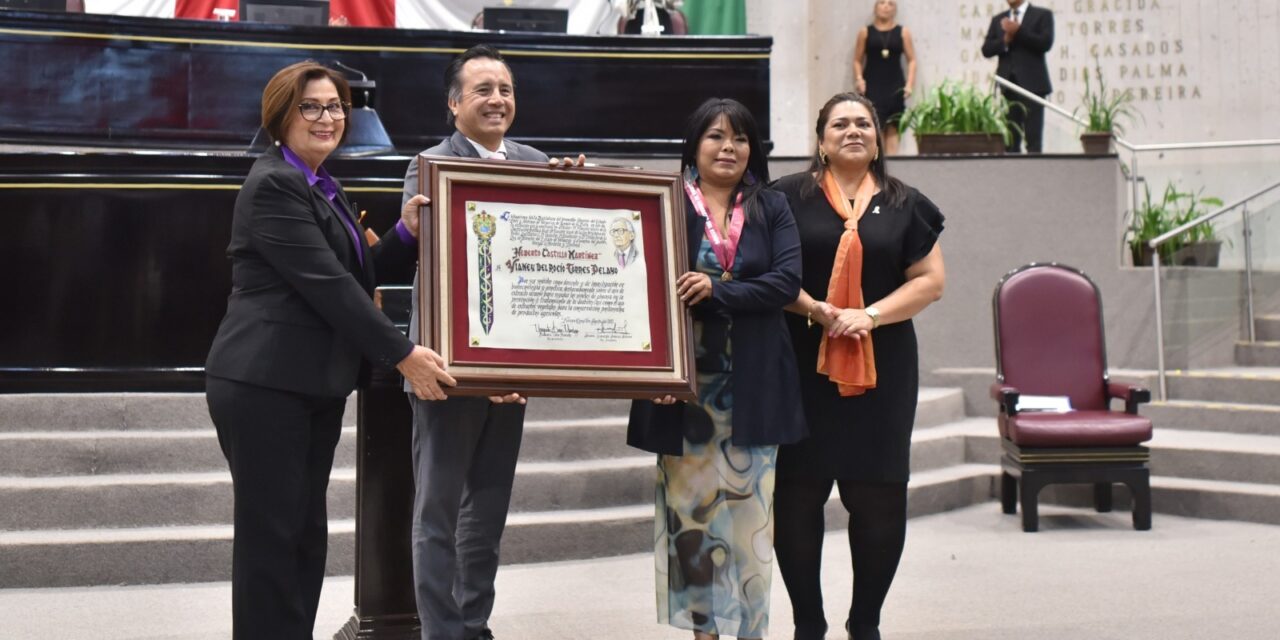 Otorga Congreso la Medalla “Heberto Castillo Martínez” 2023