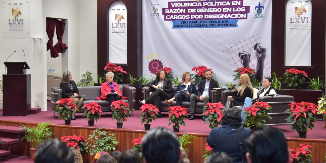 Dialogan en el Congreso sobre violencia política por razón de género