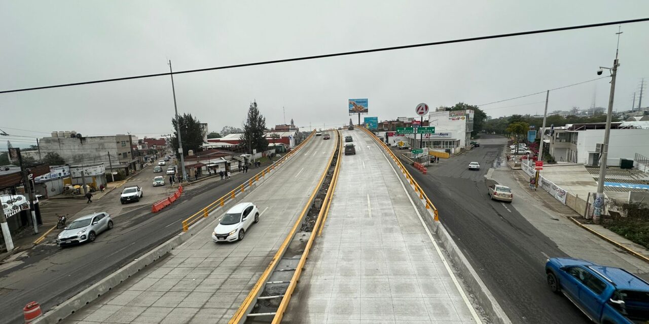 Puente “Las Trancas” agilizará la movilidad de Xalapa: Gómez Cazarín