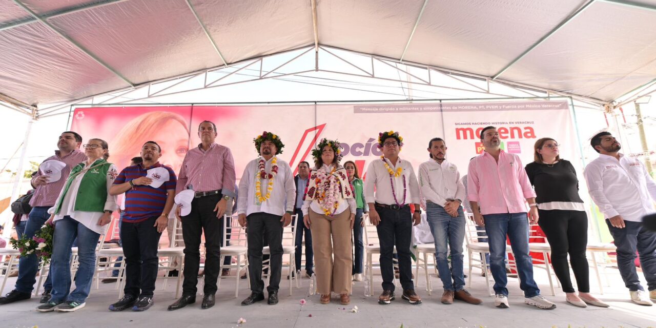 DESDE EL TERRITORIO, ORIGEN DE LA 4T, VAMOS A GANAR EN VERACRUZ