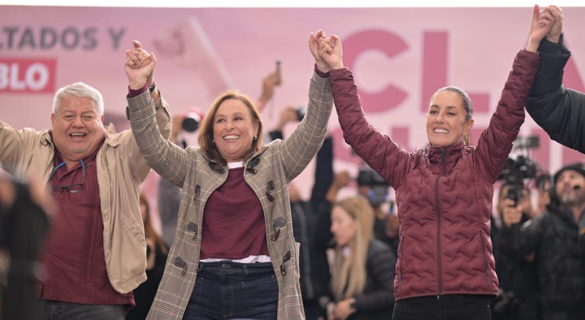 ARRASA CLAUDIA SHEINBAUM EN CIERRE DE PRECAMPAÑA EN VERACRUZ, LA JOYA DE LA CORONA