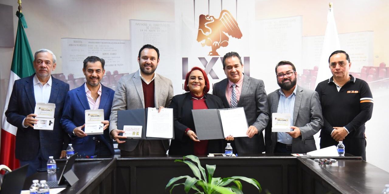 Signan Congreso y Sefiplan convenio para profesionalización de servidores públicos