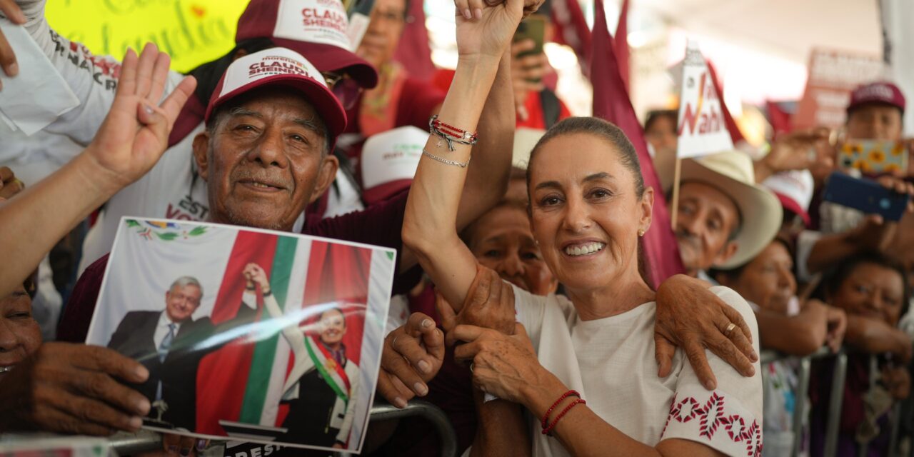 ESTE 2 DE JUNIO LA CREDENCIAL DE ELECTOR ES EL ARMA DE LA TRANSFORMACIÓN: CLAUDIA SHEINBAUM DESDE COSAMALOAPAN, VERACRUZ