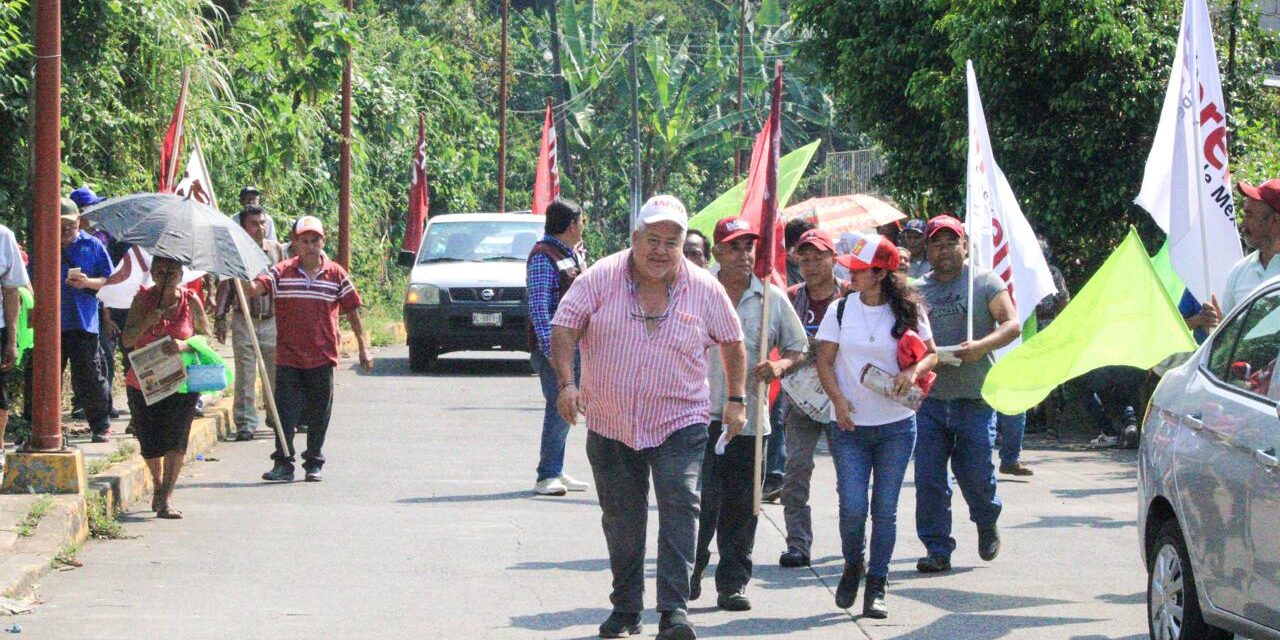 Hay que organizarnos para salir todas y todos a votar este 2 de junio: Manuel Huerta