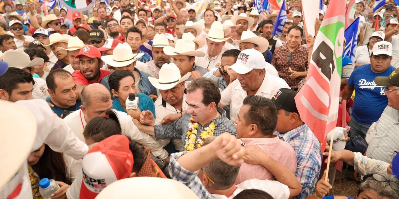 Desde Palacio de Gobierno no nos bloquearán ni nos robarán la elección: Pepe Yunes