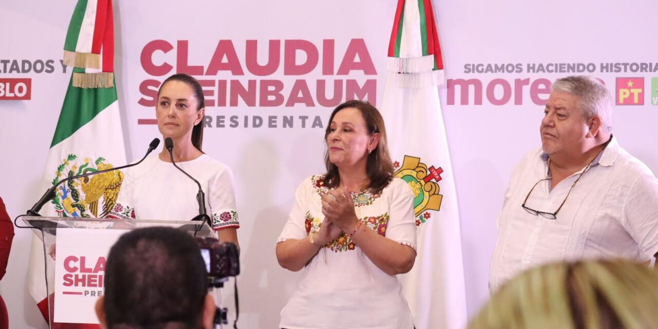 VERACRUZ, EL CONSENTIDO DEL PRÓXIMO SEXENIO: CLAUDIA SHEINBAUM