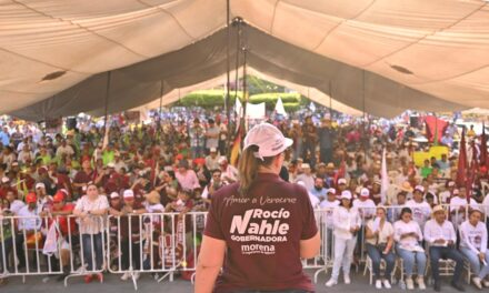 AMLO YA EMPODERÓ AL PUEBLO, MORENA GANARÁ VERACRUZ: ROCÍO NAHLE