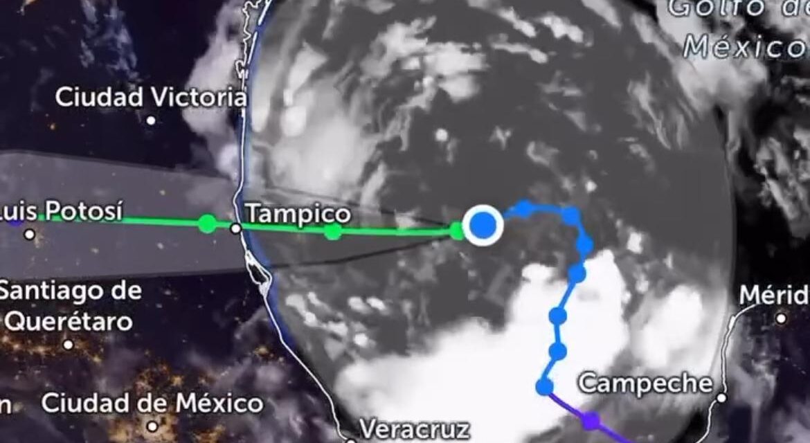 Estado en ‘alerta’ ante ingreso de la tormenta tropical ‘Alberto’ a territorio veracruzano