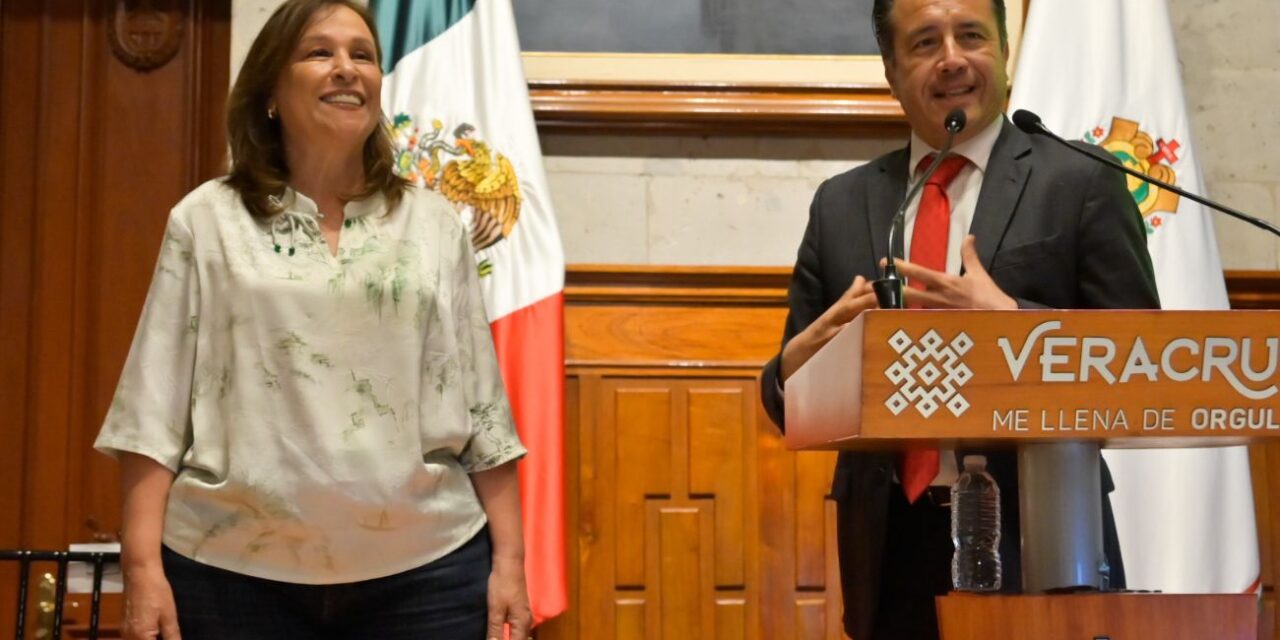 Acuerdan Cuitláhuac y la gobernadora electa Rocío Nahle, proceso de entrega – recepción