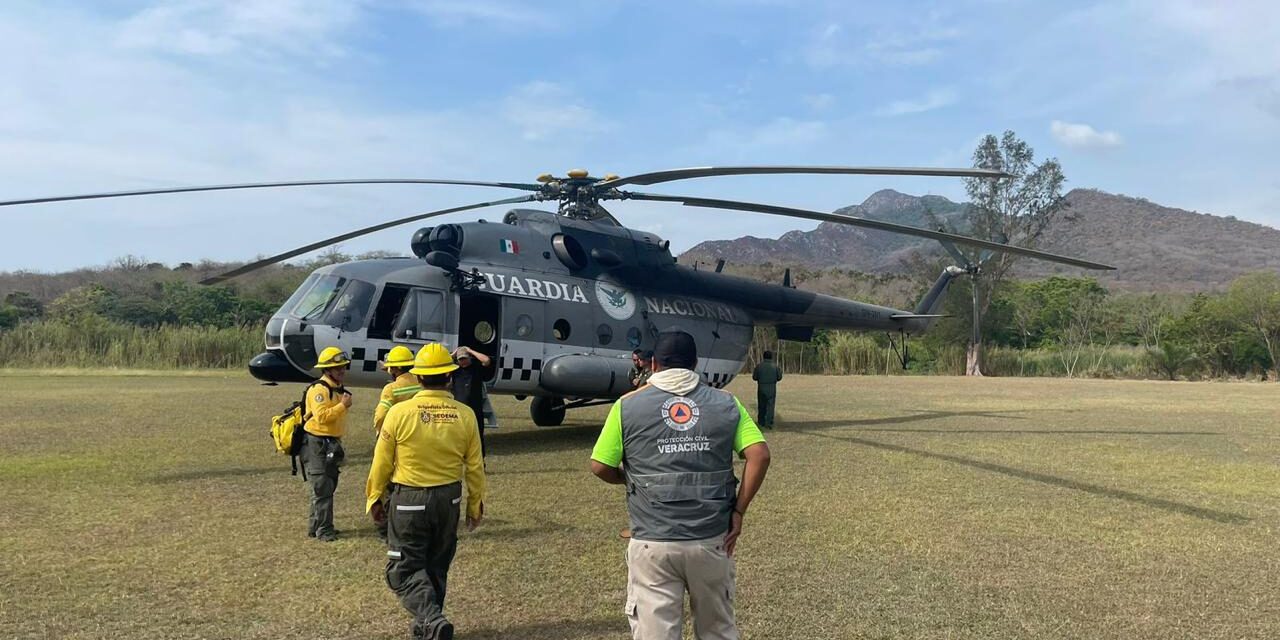 Aeronave de la Guardia Nacional inicia operaciones aéreas en Palma Sola