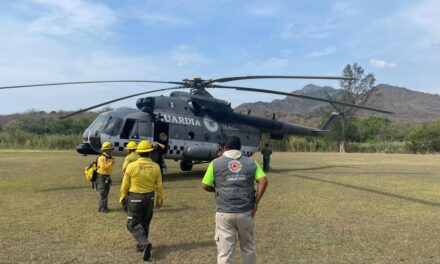 Aeronave de la Guardia Nacional inicia operaciones aéreas en Palma Sola