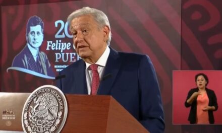 TODO EL APOYO A ROCÍO NAHLE, REITERA AMLO