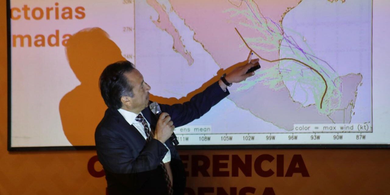 Exhorta PC a seguir indicaciones; disturbio tropical impactaría en norte de Veracruz