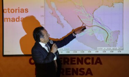 Exhorta PC a seguir indicaciones; disturbio tropical impactaría en norte de Veracruz