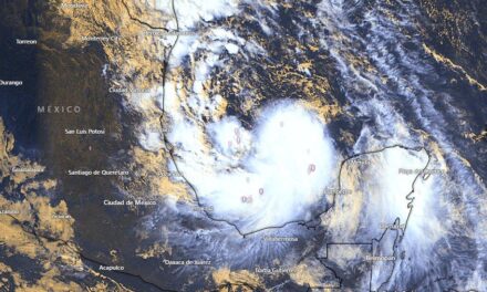 Se forma Tormenta Tropical Alberto en el Golfo de México