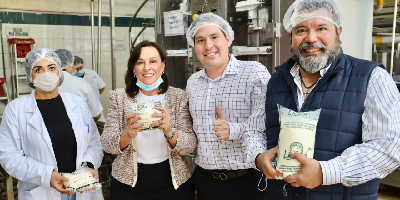 Se impulsará a productores de leche: Rocío Nahle