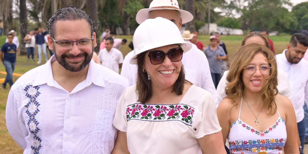 Inaugura Rocío Nahle primer parque fotovoltaico en el sur de Veracruz