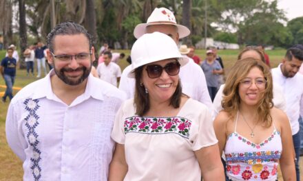 Inaugura Rocío Nahle primer parque fotovoltaico en el sur de Veracruz