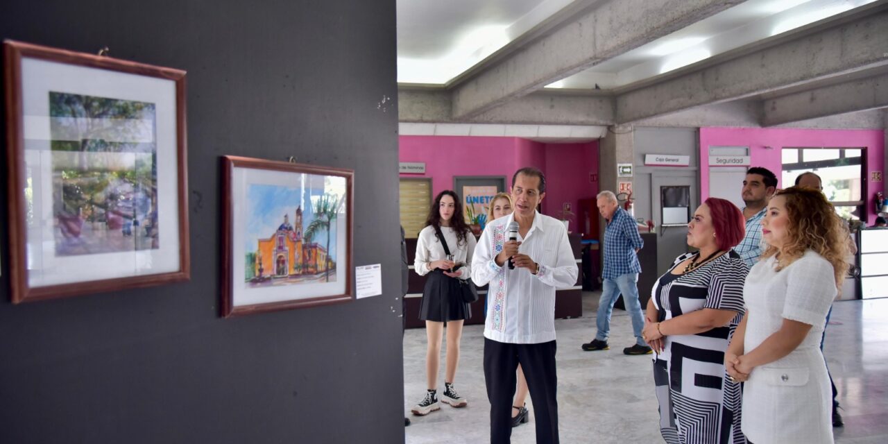 Inauguran en el Congreso exposición pictórica de paisajes del valle de Orizaba