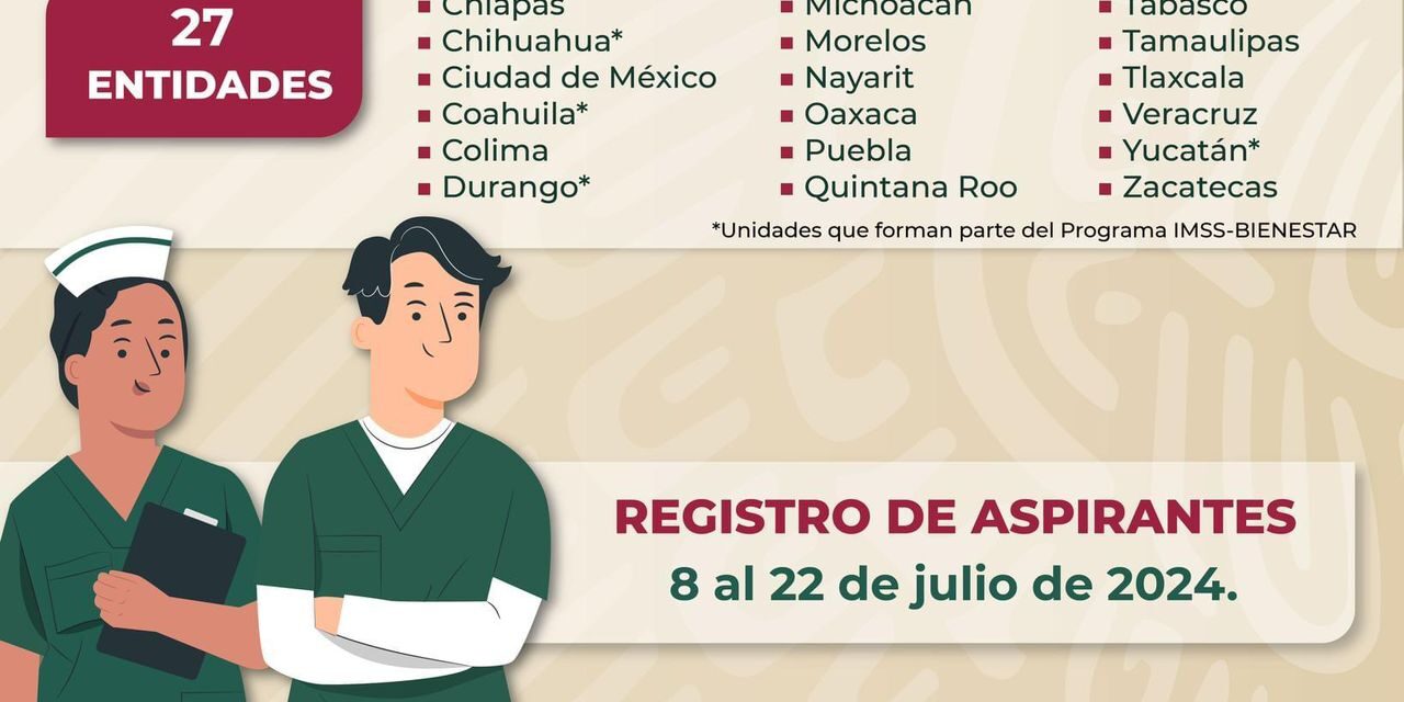 ENFERMERAS Y ENFERMEROS DE VERACRUZ TENDRÁN EMPLEO EN EL IMSS BIENESTAR EXHORTA ROCÍO NAHLE