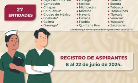 ENFERMERAS Y ENFERMEROS DE VERACRUZ TENDRÁN EMPLEO EN EL IMSS BIENESTAR EXHORTA ROCÍO NAHLE