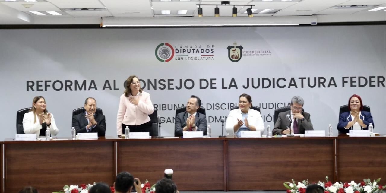 Reforma al Poder Judicial debe ser transparente y social: Rocío Nahle