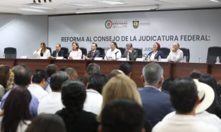 Participa Congreso en Diálogos Nacionales sobre la Reforma al Poder Judicial