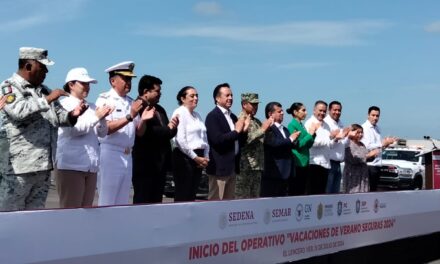 Resguardan Veracruz 16 mil efectivos federales y estatales durante vacaciones de verano