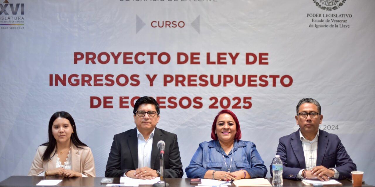 Imparte Congreso curso Proyecto de Ley de Ingresos y Presupuestos de Egresos 2025