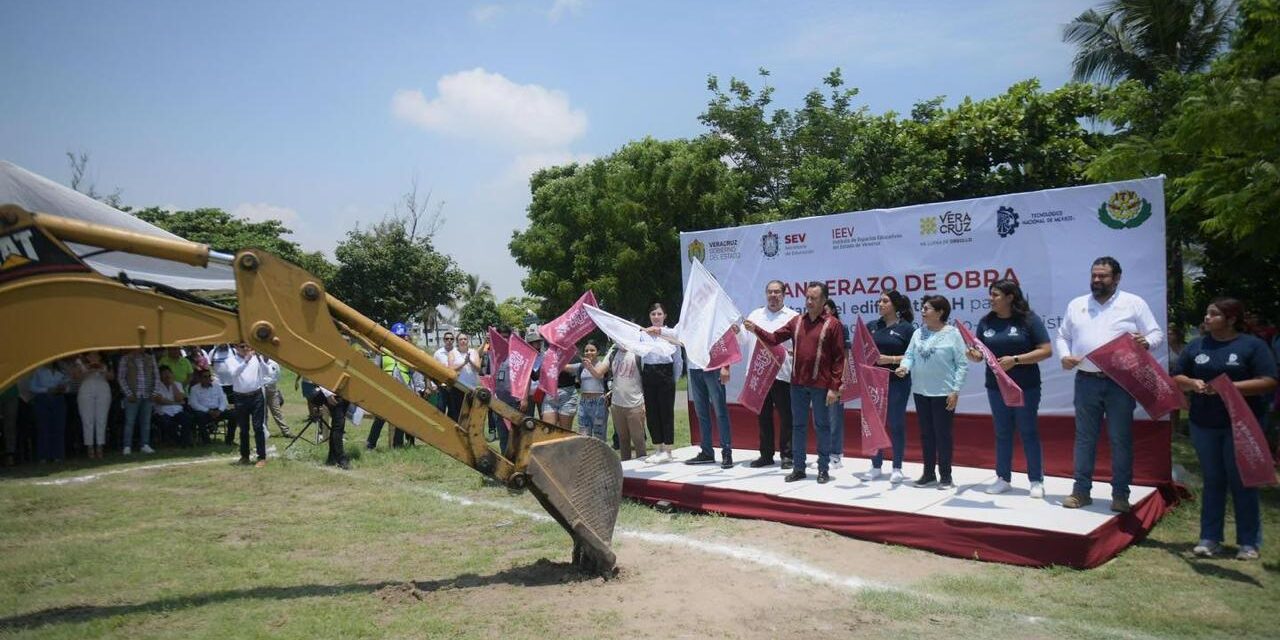 Inicia construcción de nuevo edificio para el Tecnológico de Veracruz puerto