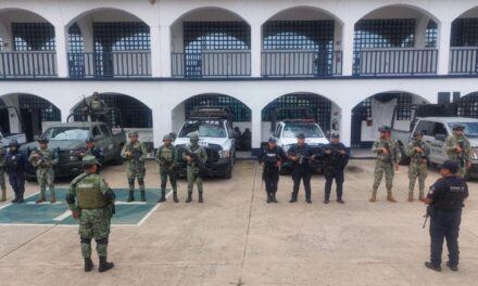 Refuerza SSP seguridad en Texistepec en el sur de Veracruz