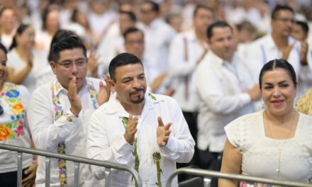 Cuitláhuac García le dio orden y paz social a Veracruz: Gómez Cazarín