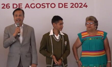 Encabeza Cuitláhuac inauguración del ciclo escolar 2024 – 2025