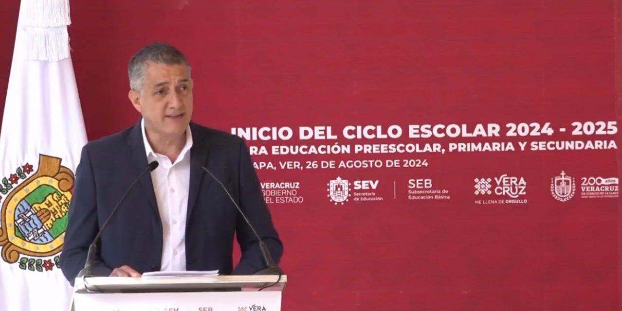 Regresan a clases cerca de un millón 400 mil estudiantes de educación básica sin incidentes en Veracruz