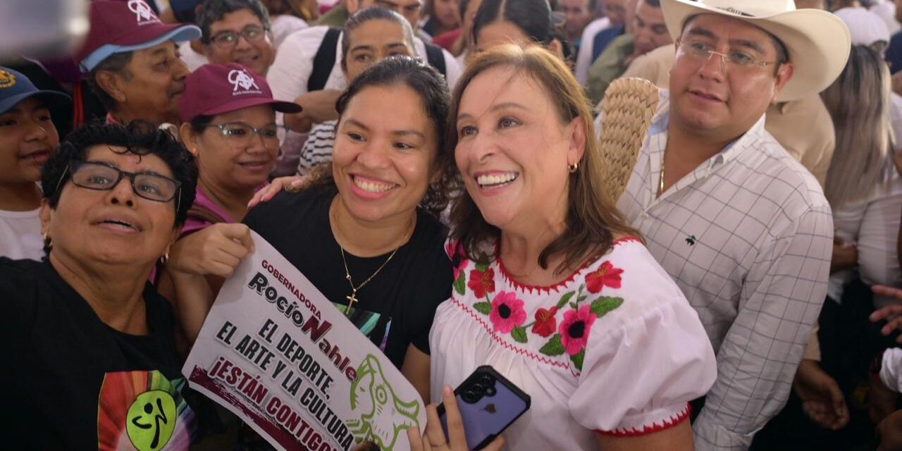 Un hecho, carretera Santiago Tuxtla – Ciudad Isla, refrenda Rocío Nahle en Los Tuxtlas